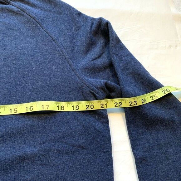 NEW Public Rec Sweater Mens Small Blue Sweatshirt Weekend Crew Pima French Terry - Picture 11 of 12